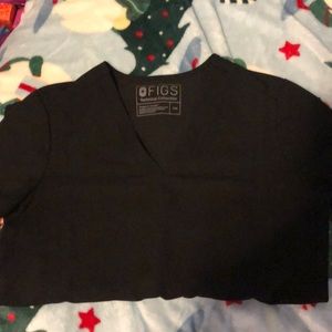 Figs three pocket scrub top